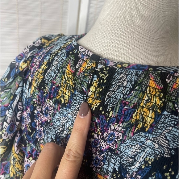 Cinq A Sept Harriet Floral Blouse Multi Size XS - Picture 5 of 8